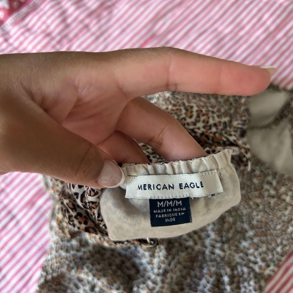 American eagle crop babydoll top - Picture 5 of 5